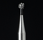 Діамантовий бір BR-45SC. Кулястий (кулька) (ISO 001/012), чорний, Mani.Оригінал., фото 2