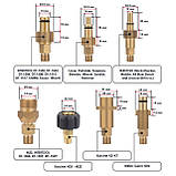 Насадка-піногенератор універсальна для мийок високого тиску, 1000 мл INTERTOOL DT-1536, фото 3