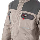 Куртка робоча 2 в 1, 100 % бавовна, щільність 180 г/м2, S INTERTOOL SP-3031, фото 7