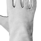 Перчатка замшевая серая INTERTOOL SP-0009, фото 2