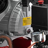 Компресор 50 л, 2230 Вт, 220 В, 8 aтм, 354 л/хв, 2 циліндри. INTERTOOL PT-0004, фото 8