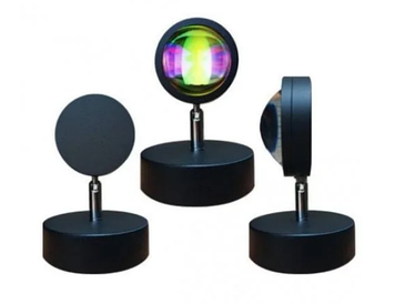 Лампа LED для селфі ефект сонця 16 см | Проекційний світильник