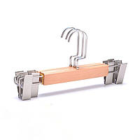Вішак MORO для брюк Wood 28х13см дерево+нержавіюча сталь (M-4209)