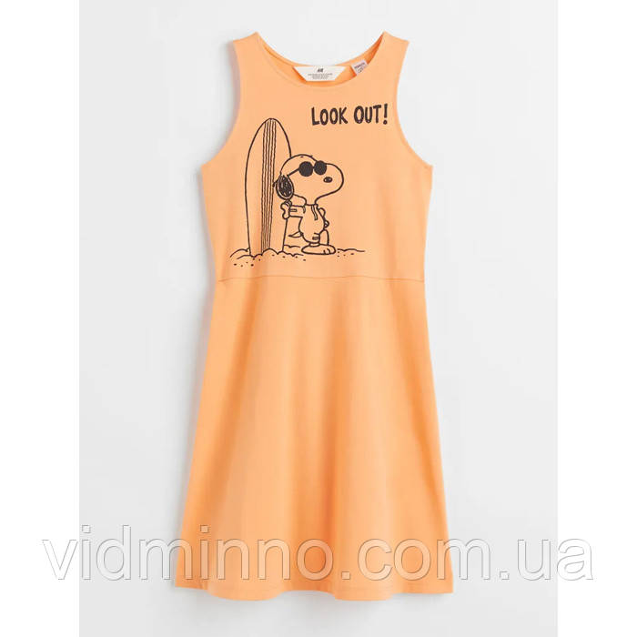 Сарафан плаття H&M на дівчинку р.146-152, 10-12 років, Snoopy (Снуппі), фото 1