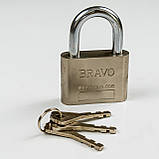 Замок навісний KEDR BRAVO ROUNDED 60мм, фото 3