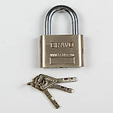 Замок навісний KEDR BRAVO ROUNDED 60мм, фото 9