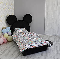 Кровать детская мягкая Микки Маус