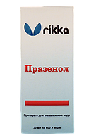 Аквариумное обеззараживающее средство жаберных и кожных сосальщиков - Rikka Препарат Празенол