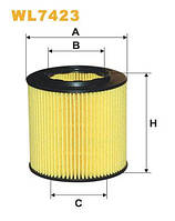 Масляный фильтр двигателя WIX FILTERS для автомобилей ALPINA, BMW и др. WL7423 элемент фильтрующий оригинал