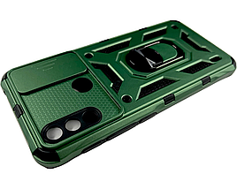 PC + TPU чохол Camshield Armor для Motorola E7i Power / зелений, фото 4