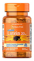 Puritans Pride, Lutein 20 mg with Zeaxanthin (120 капс.), лютеин 20 мг для зрения