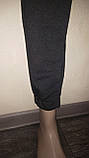 Жіночі демісезонні спортивні штани, джоггери, чорні, розмір 44, фото 7