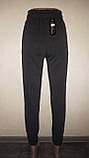 Жіночі демісезонні спортивні штани, джоггери, чорні, розмір 44, фото 5