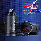 Автомобільний зарядний пристрій Baseus Tiny Star Mini PPS Car Charge Type-C Port 30W Greу, фото 3
