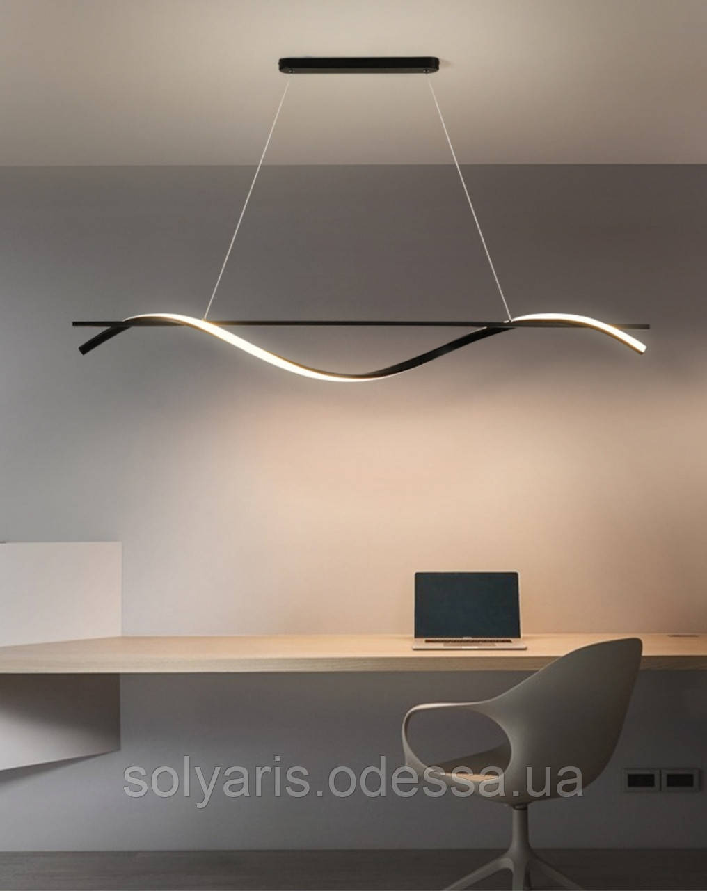 Люстра підвіс волна 080-1200 1,2м, фото 1