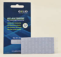 Термопрокладка GELID GP-EXTREME 1.5мм 80x40 12W для видеокарты TP-GP01-C термоинтерфейс