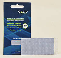 Термопрокладка GELID GP-EXTREME 2.0мм 80x40 12W для видеокарты TP-GP01-D термоинтерфейс