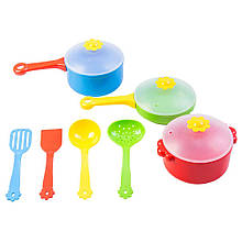 Набір іграшкової посуду столовий "Ромашка" 10 елементів
