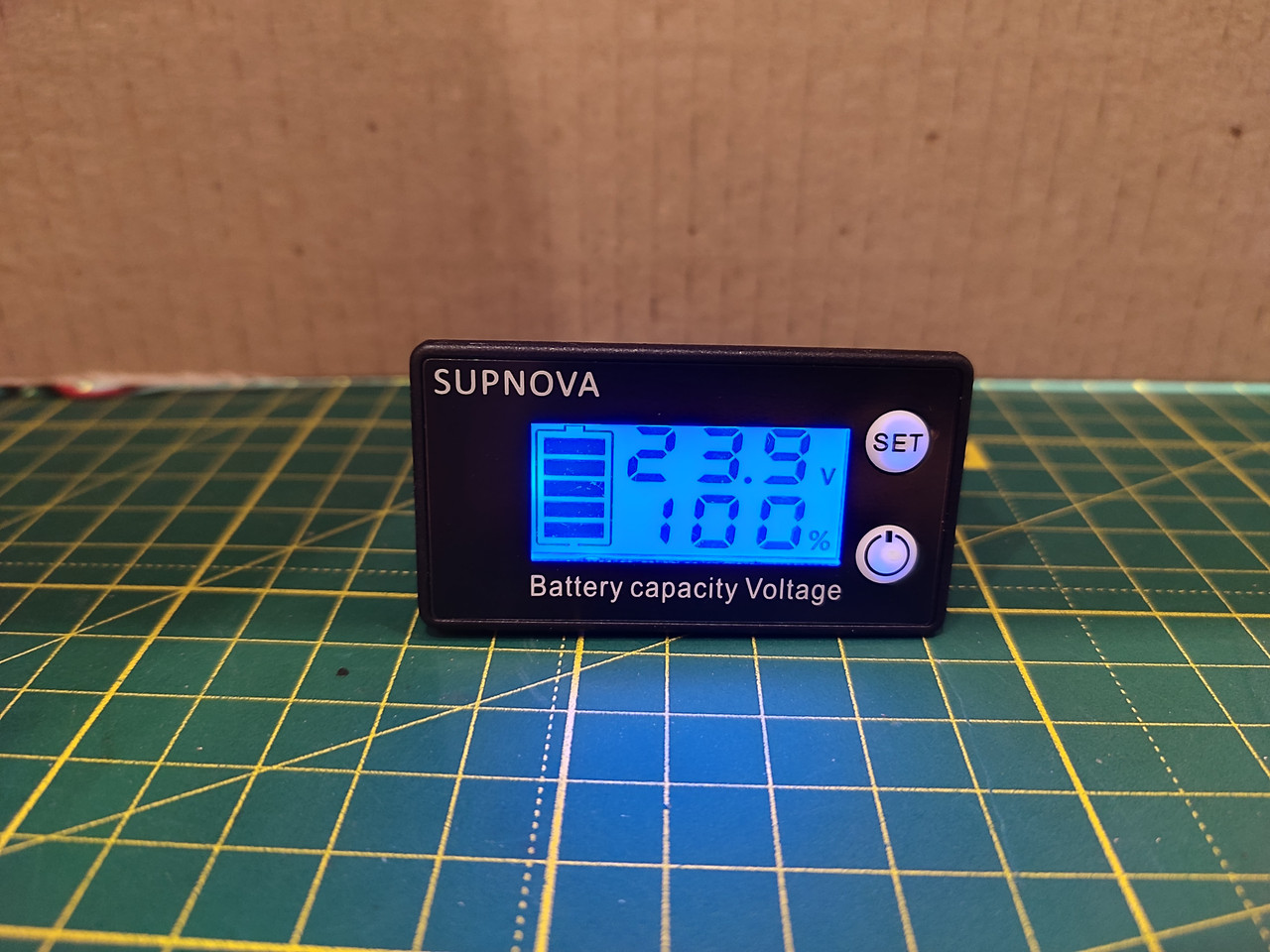 Індикатор рівня заряду акумуляторів Supnova 7 — 68 вольтів