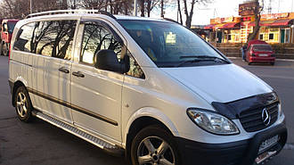 Бічні пороги майданчик "X5 тип Black" Mercedes Vito 639 