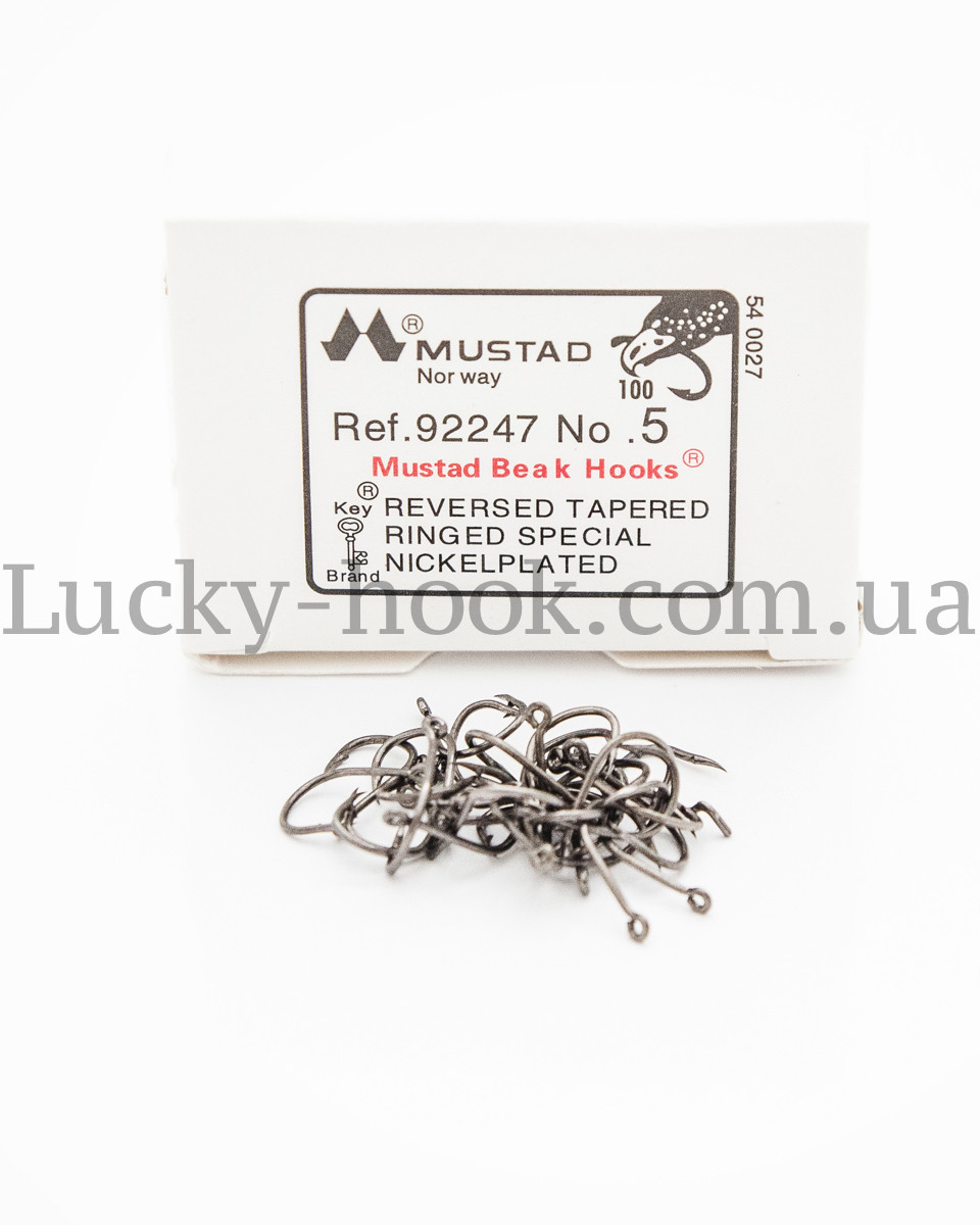 Рибальські гачки MUSTAD (10000 шт./пач.) No 5