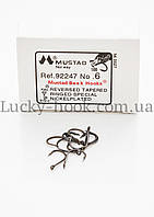 Рибальські гачки MUSTAD (10000 шт./пач.) No 6