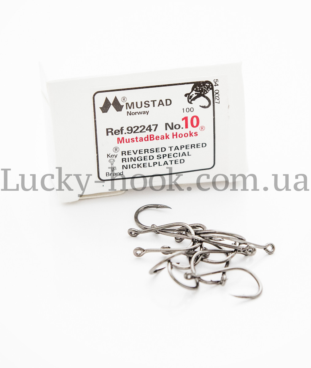 Рыболовные крючки MUSTAD (1000шт/уп) № 10 лучшая цена в магазине ...