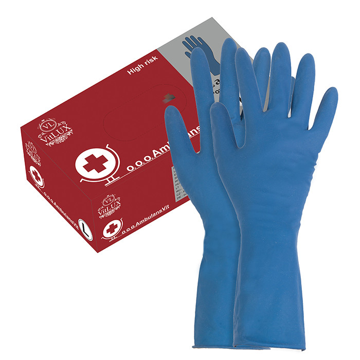 Рукавички - LATEX" (XL), фото 1