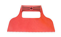 Шпатель пластиковий 230 мм. 3/16 "зуб гострий"