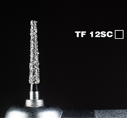 Діамантовий бір TF-12SC. Усічений конус (ISO 173//018), Mani чорний.Оригінал.