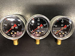 Манометр ацетиленовий 0,4 МПа (4 Атм, кгс/см2) Ф50 мм М12х1,5 з радіальним штуцером (виробництво Китай)