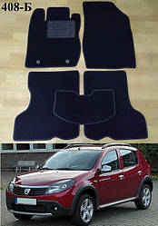 Ворсові килимки на Dacia Sandero Stepway '08-12
