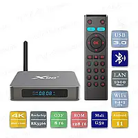 Смарт ТВ приставка X96 X6 8/128 Гб Smart TV Box Android 11