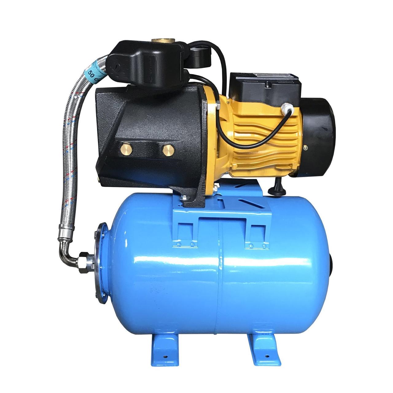 Насосна станція Optima JET150-PL-24 1,3кВт чавун довгий на гребінці, фото 1