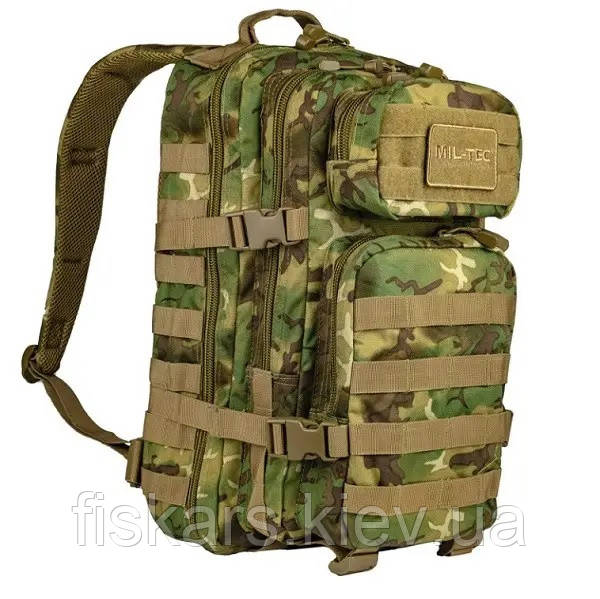 Рюкзак штурмовий Mil-Tec Woodland Arid 20 л (14002056)