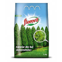 FLOROVIT для туй та хвойних рослин 1кг Флоровіт