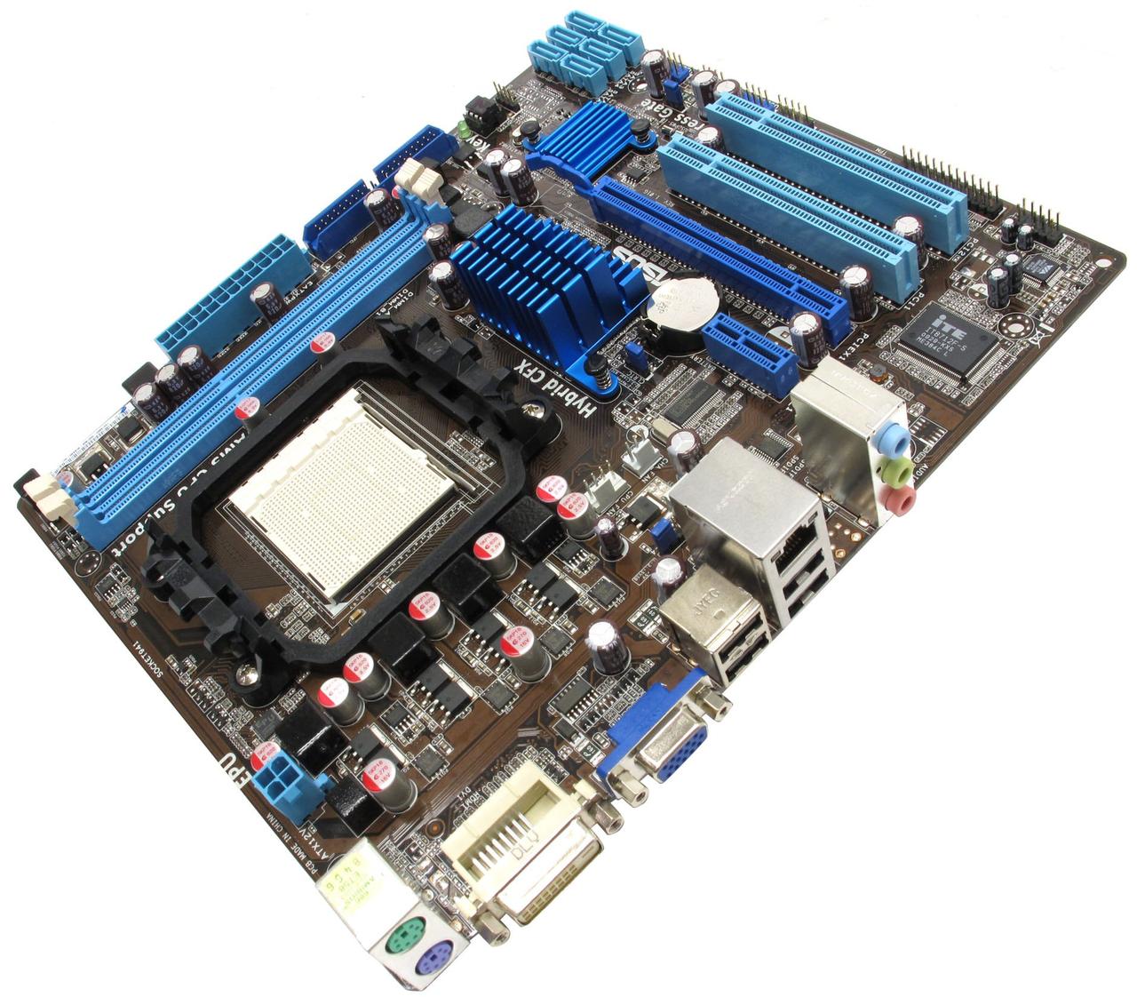 Материнська плата ASUS M4A78LT-M LE Setcket AM3 (б/у) +планка