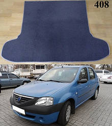 Ворсовий килимок багажника Dacia Logan '04-12