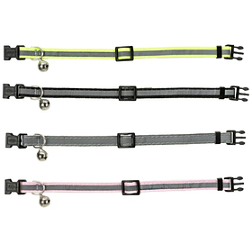 Нашийник для кошенят світловідбивний (нейлон) з бубончиком, Trixie TX-41686