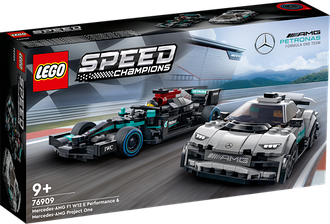 Lego Speed ​​Champions Mercedes F1 W12 E Performance та Mercedes-AMG 76909