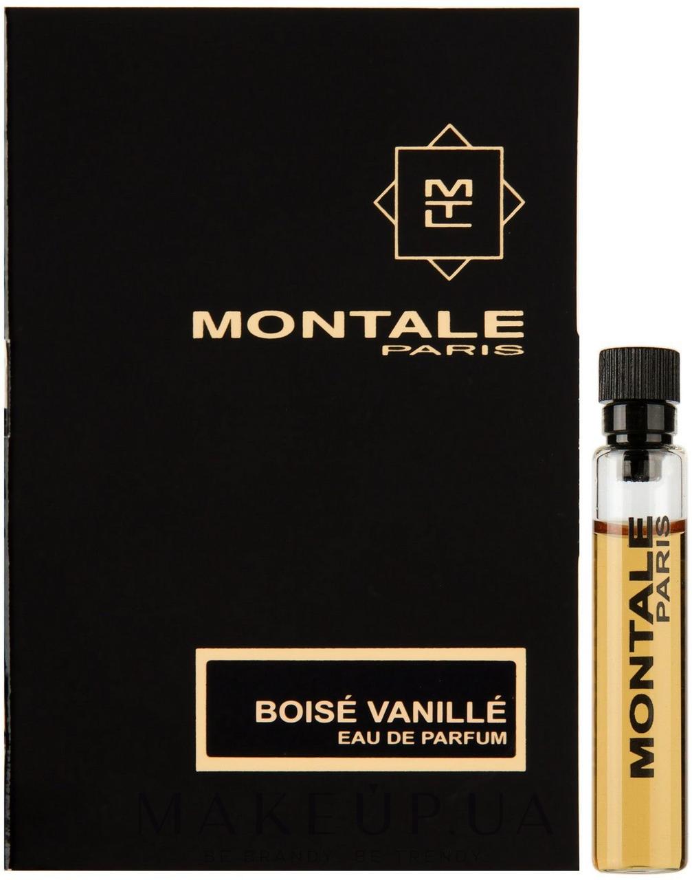 Оригінал Пробник Montale Boise Vanille 2 ml віала (Монталь боїс ваніль) парфумована вода