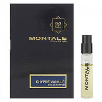 Оригинал Пробник Montale Chypre Vanille 2 ml виала ( Монталь шипр ваниль ) парфюмированная вода