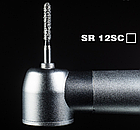 Алмазний бір MANI фісурний із закругленим кінцем SR-12SC (ISO 141/016) чорний.Оригінал., фото 3