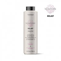 Мицеллярный шампунь для чувствительной и сухой кожи головы Lakme Teknia Scalp Care Relief Shampoo 1000 мл