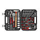 Набір інструментів (1/2 "& 1/4", 56 од, Cr-V) INTERTOOL [ET-8056], фото 3