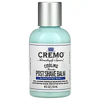 Cremo, Cooling Formula Post Shave Balm, Refreshing Mint, 4 fl oz (118 ml)