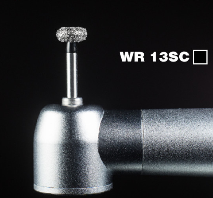 Алмазний бір MANI колесоподібний WR-13SC(ISO 068/044) чорний.Оригінал., фото 1