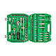 Набір інструментів (1/2 "& 1/4" 94 од) INTERTOOL [ET-6094SP], фото 3