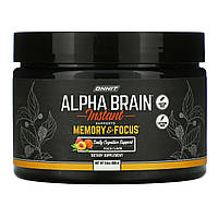 Onnit, Alpha Brain Instant, Memory & Focus, Peach , 3.8 oz (108 g)