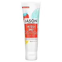 Jason Natural, Kids Only! зубна паста, полуниця, 119 г (4,2 унції)
